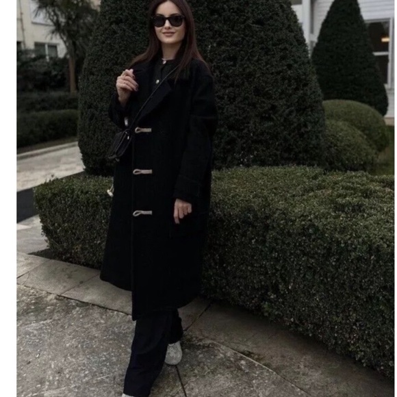 Zara Wool Toggle Coat ZW Limited Edition - Picture 7 of 16